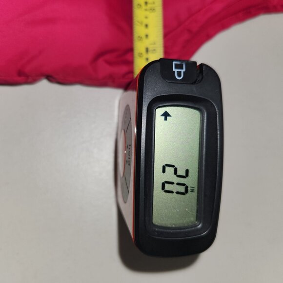 Lands End Womens Red Puffer Vest Large Quilted Sleeveless Jacket Rack - Picture 5 of 6